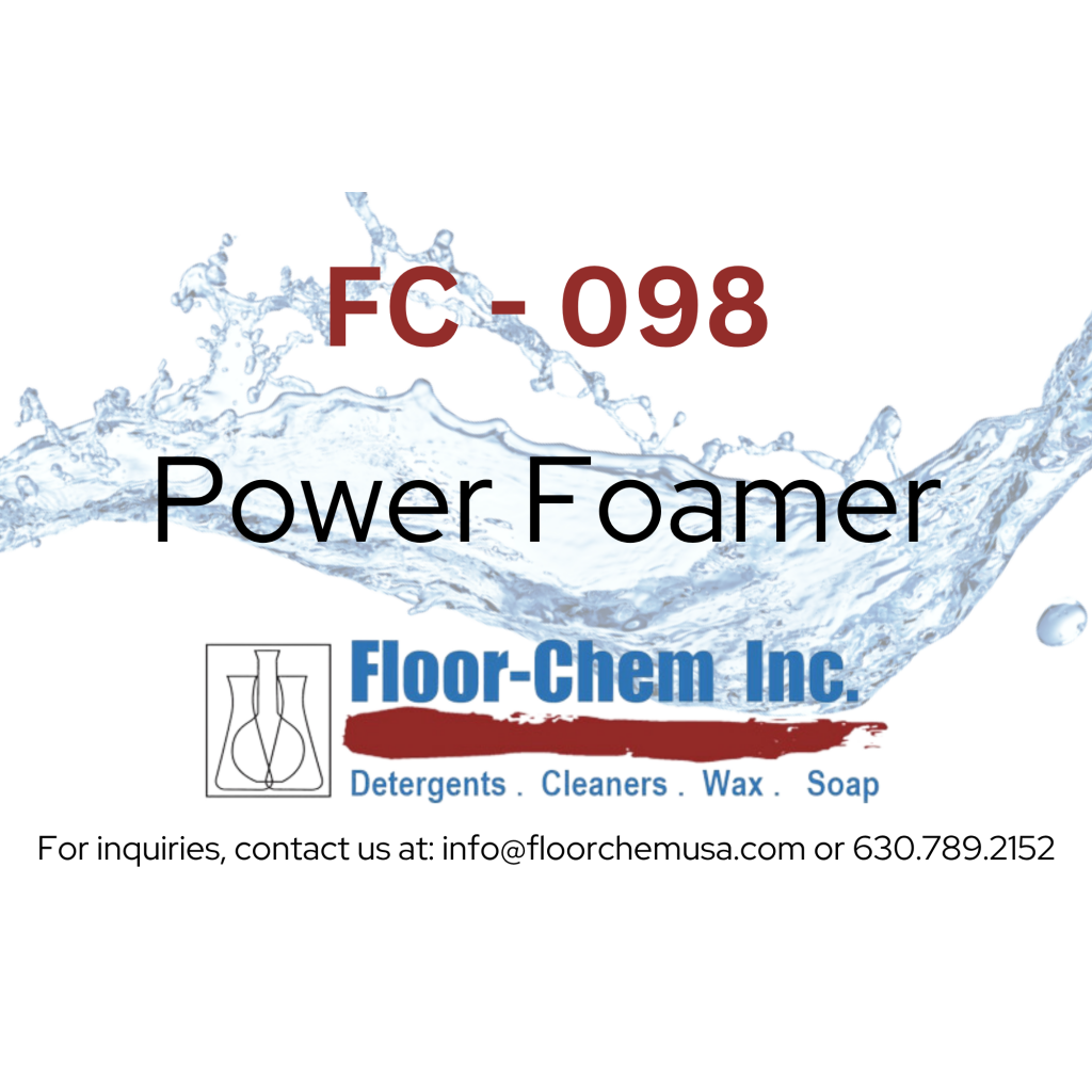 FC - 098 Power Foamer Clear  <br>No dye or scent  <br>Cleaner Degreaser