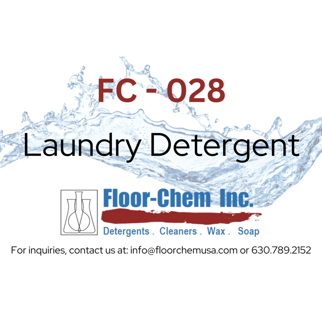 FC-028 Liquid Laundry <br>Detergent Clear <br>No dye or scent